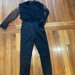 Black jumpsuit